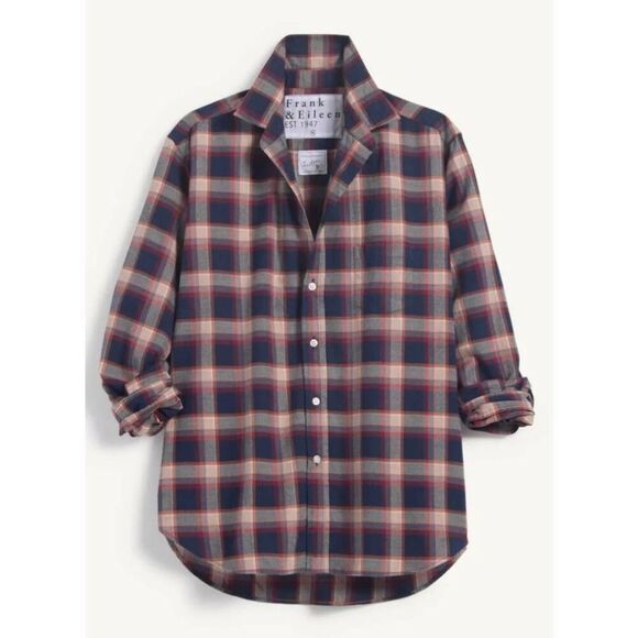 Frank & Eileen Flannel Button-up Shirt S - Picture 9 of 10